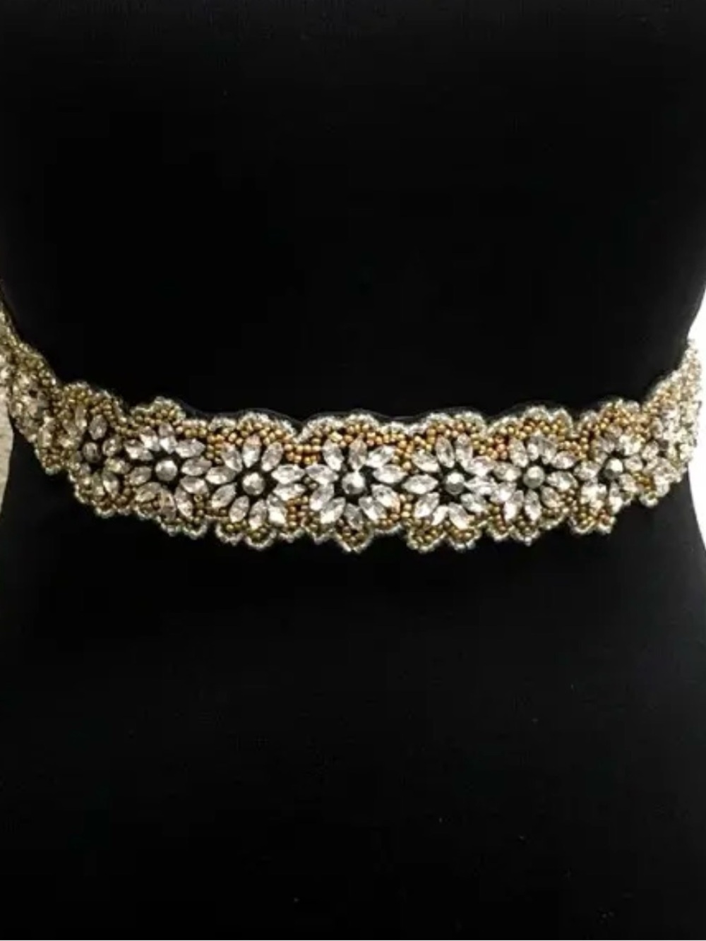 Handmade beaded belt